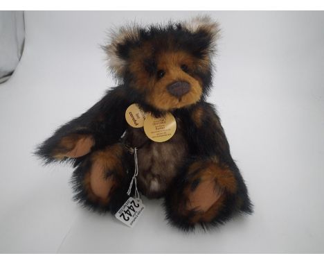 Charlie Bears Bentley, CB0104632, with tags, 30cm H. UK P&amp;P Group 1 (£16+VAT for the first lot and £2+VAT for subsequent 