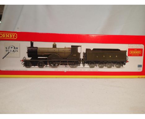 Hornby R2892, class T9, L.S.W.R, 120, Hornby Collections Club exclusive, near mint condition, storage wear to box. UK P&amp;P