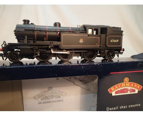 Bachmann 31-609A, class V3 tank, 67669, black, early crest, near mint condition, wear to box. UK P&amp;P Group 1 (£16+VAT for