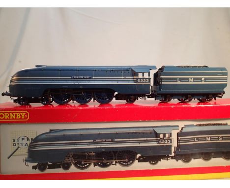 Hornby R2271, Coronation class, 6223, Princess Alice, blue, LMS, excellent condition, wear to box. UK P&amp;P Group 1 (£16+VA