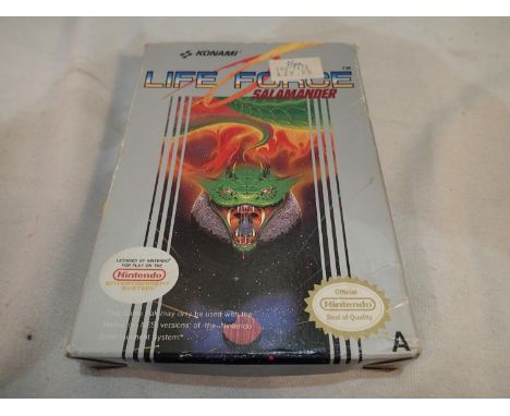 Life Force Salamander, Konami, CIB. UK P&amp;P Group 1 (£16+VAT for the first lot and £2+VAT for subsequent lots) 
