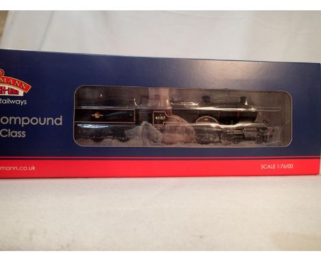Bachmann 31-933, Midland compound, 41157, black, late crest, near mint condition, storage wear to box. UK P&amp;P Group 1 (£1