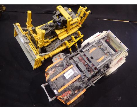 Two Lego Technic built kits, Crawler with remote control. UK P&amp;P Group 3 (£30+VAT for the first lot and £8+VAT for subseq