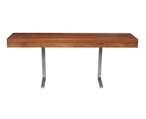 Robert Heritage for Archie Shine, a rosewood four drawer side table from the...  Robert Heritage for Archie Shine, a rosewood