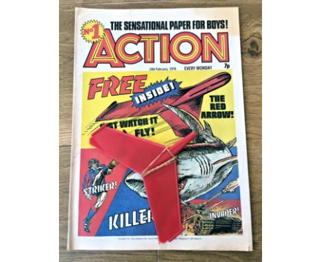ACTION comic 1st series - Controversial weekly British children's anthology comic (1976-1977 IPC Magazines) weekly (73), Late