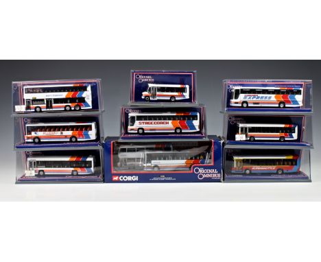 Corgi - Nine boxed The Original Omnibus Company - Bus Operators of Britain diecast buses, limited edition, various companies,