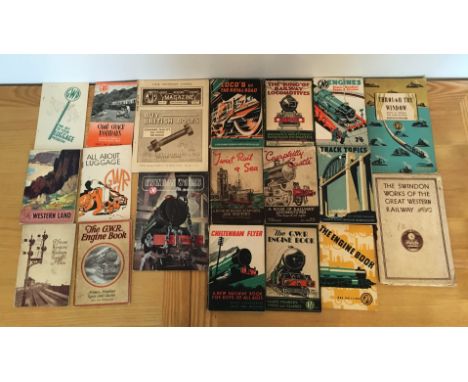 Railwayana - GWR Great Western Railway - Books, comprising Track Topics; The 'King' of Railway Locomotives; Locos of 'The Roy