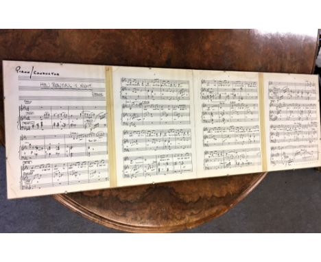 Robert Joseph Farnon (Canada, 1917-2005) Composer and Conductor, original sheet music to 'How Beautiful is Night', compliment