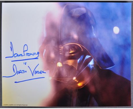 Star Wars - Dave Prowse (1935-2020 - Darth Vader) - autographed officially licensed 8x10" photograph from The Empire Strikes 