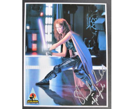 Star Wars - Shannon McRandle (Mara Jade) - autographed Official Pix Celebration IV 8x10" colour photo. Signed in silver ink, 