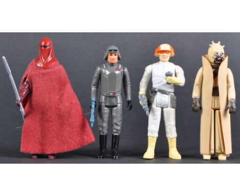 Star Wars - a collection of x4 assorted original vintage Kenner / Palitoy made Star Wars action figures, comprising; Emperor'
