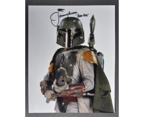 Star Wars - Jeremy Bulloch (1945-2020) - Boba Fett - autographed 8x10" colour photograph from the franchise. Signed in black 