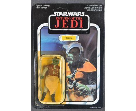 Star Wars - An original vintage 1983 Palitoy made Star Wars carded MOC action figure ' Klaatu '. Factory sealed upon its orig