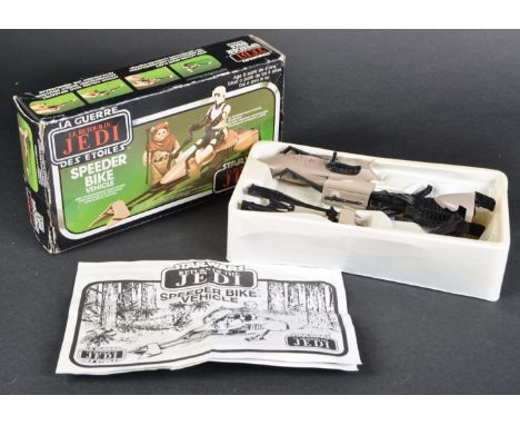 Star Wars - an original vintage 1983 Palitoy&nbsp; made Star Wars action figure playset ' Speeder Bike Vehicle '. 100% comple