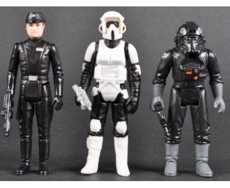 Star Wars - a collection x3 original vintage Kenner / Palitoy made Star Wars action figures - all Imperials - comprising; Bik