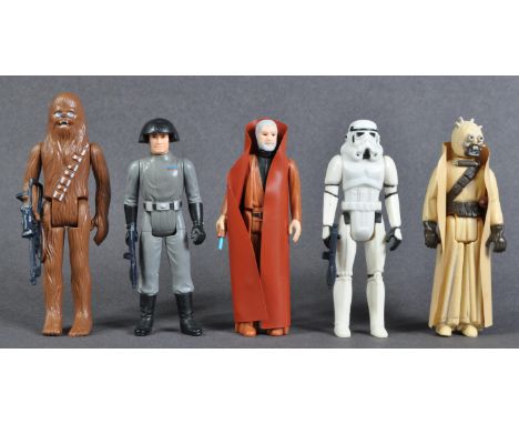 Star Wars - First 12 - a collection of x5 of the ' First 12 ' original vintage Kenner / Palitoy made action figures released.