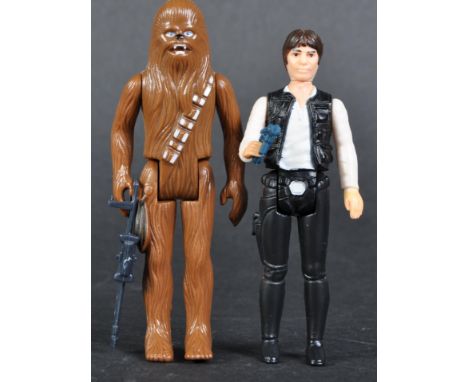 Star Wars Action Figures - x2 original vintage loose Kenner / Palitoy made Star Wars action figures (from the ' First 12 ' re
