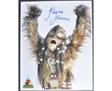 Star Wars - Prequel Trilogy - Michael Kingma (Tarfful) - Official Pix Star Wars Celebration IV autographed high quality 8x10"