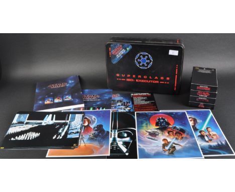 Star Wars - a 1995 issued Star Wars Trilogy ' Definitive Collectors Set ' VHS presentation set. The set containing various ar