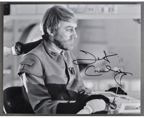 Star Wars - Dermot Crowley (General Madine) - autographed 8x10" black &amp; white photograph from the franchise. Signed in bl