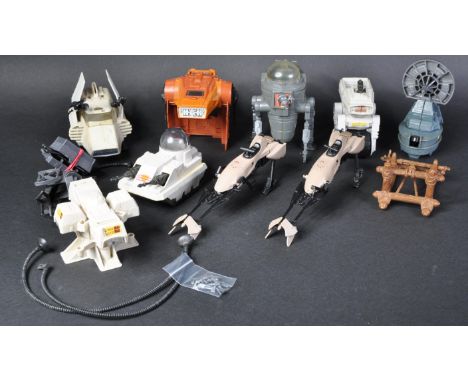 Star Wars - a collection of original vintage Kenner / Palitoy made Star Wars action figure playsets. Mostly minirigs, to incl