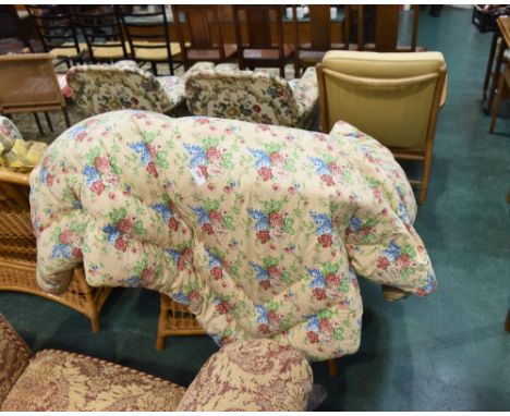 A Vintage feather eiderdown, circa 1940/50,