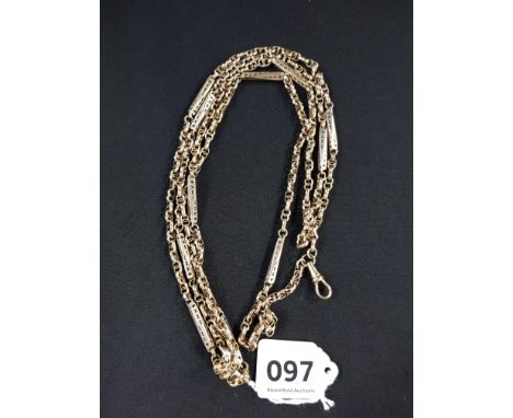 LONG ANTIQUE GUARD CHAIN