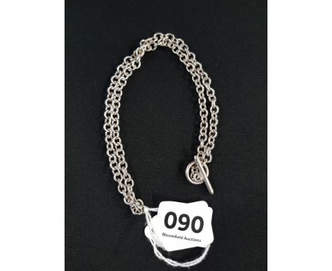 SILVER ALBERT CHAIN
