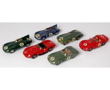 Western Models, 1/43rd scale white metal 'Le Mans' racing car group, all privately built to a good standard, examples to incl
