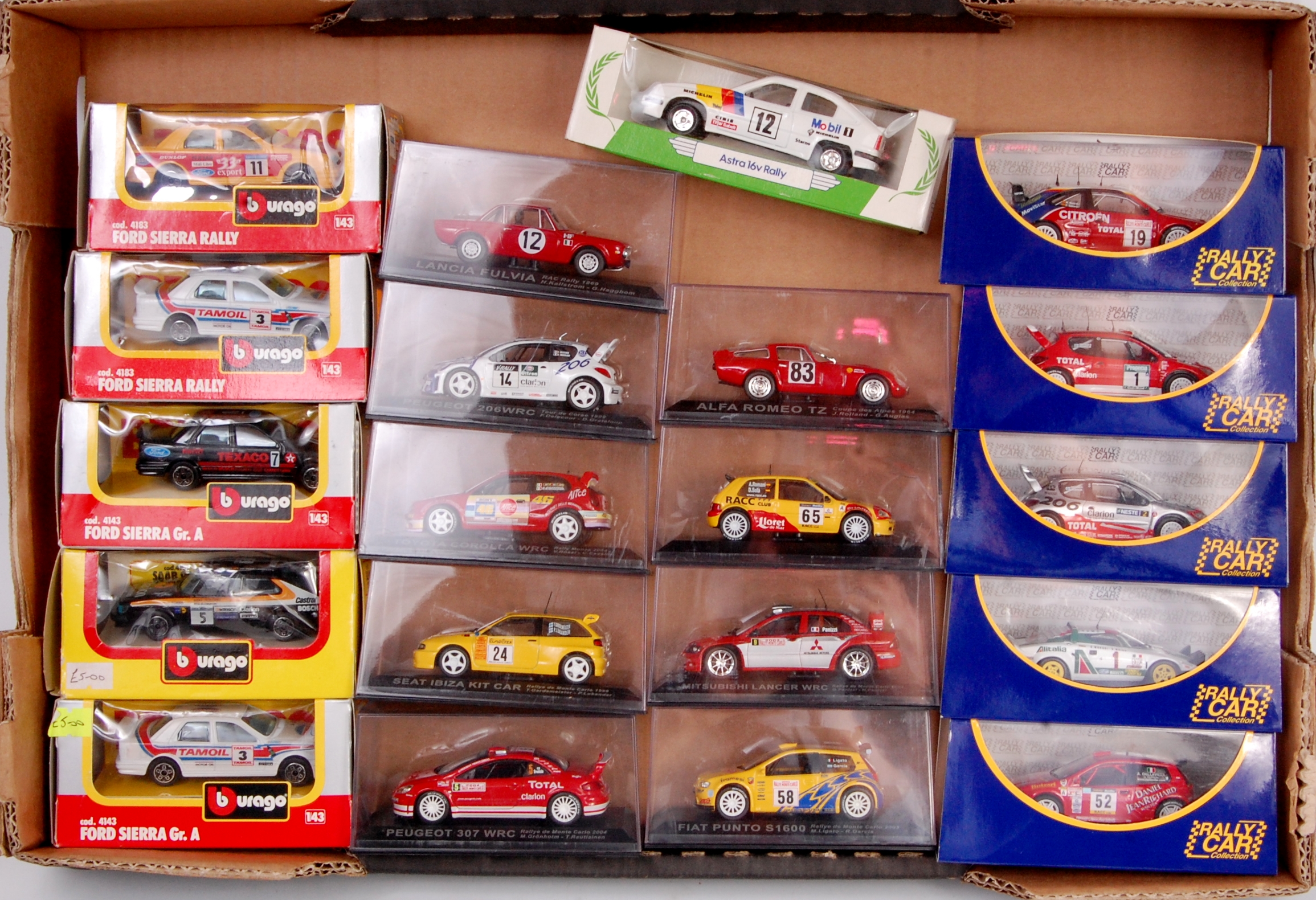 Burago, Corgi and Rally Car Collection, 1/43rd scale diecast rally car ...