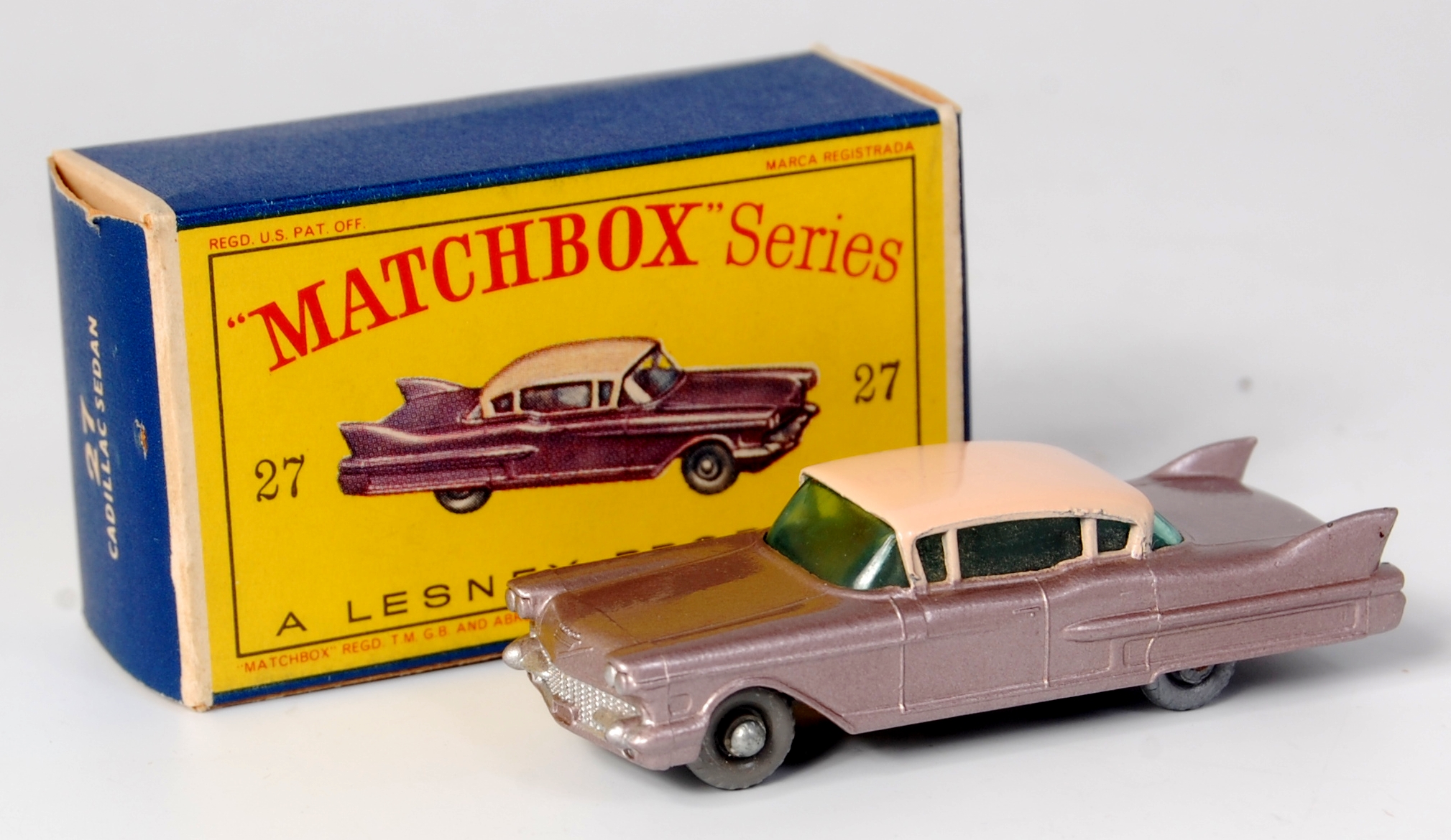 matchbox pink cadillac