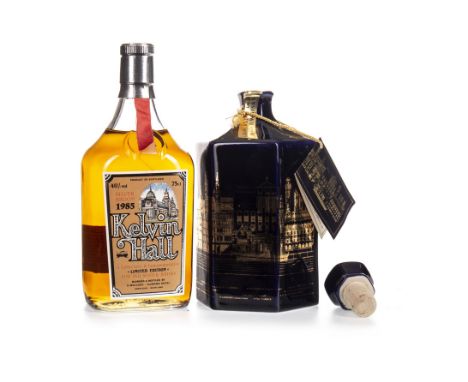 KELVIN HALL Blended Scotch Whisky 75cl, 40% volume. GLASGOW EUROPEAN CITY OF CULTURE 1990 Blended Scotch Whisky 75cl, 40% vol