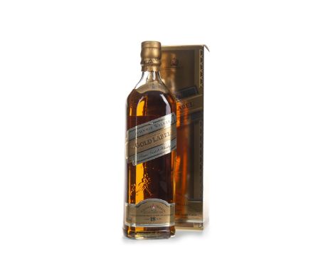 JOHNNIE WALKER GOLD LABEL AGED 18 YEARS Blended Scotch Whisky 75cl, 43% volume, in carton.