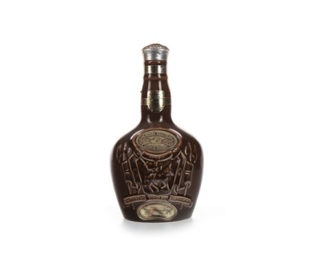 CHIVAS REGAL ROYAL SALUTE 21 YEARS OLD - BROWN FLAGON Blended Scotch Whisky 70cl, 40% volume.