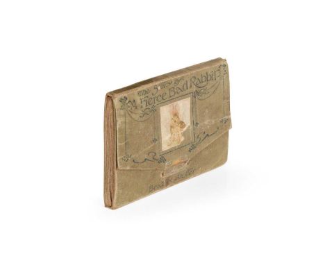 London: Frederick Warne &amp; Co., 1906. First edition [Quinby 12] in original wallet binding, green cloth with rabbit motif 