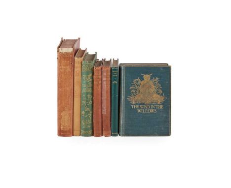 The Wind in the Willows. [London: Methuen &amp; Co., n.d.] Early edition, 8vo, original green cloth gilt with Pan motif to up