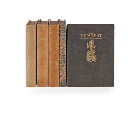 Shakespeare, William A Midsummer Night's Dream. London: William Heinemann, 1908. 40 tipped-in colour plates, original beige c