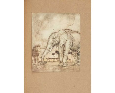 London: William Heinemann, 1912. 4to, number 988 of 1450 copies signed by Rackham, 13 tipped-in colour plates, original cream