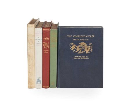The Compleat Angler. London: Geore G. Harrap &amp; Co. Ltd., 1931. 4to, number 658 of 775 copies signed by Arthur Rackham, fr