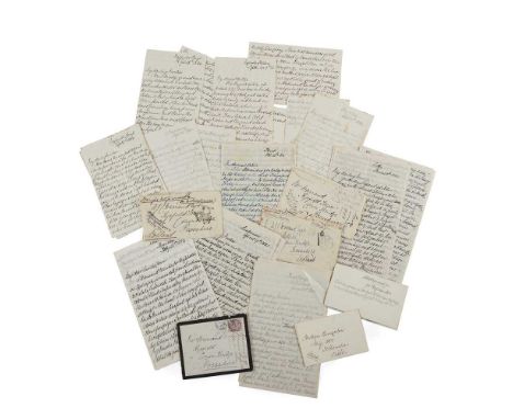 a collection of 22 letters written between December 1880 and October 1882 by an army officer, A. Redmond B. Warrand, initiall