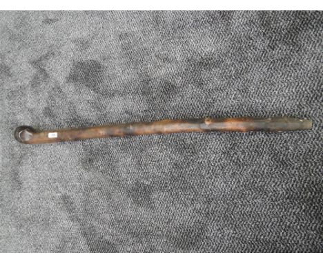 A vintage wooden Shillelagh Stick/Walking Stick, length 36 inches