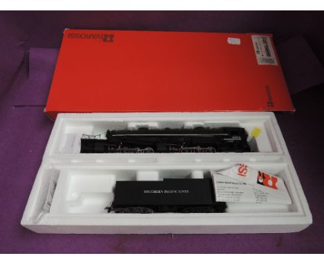 A Rivarossi HO scale Southern Pacific 2-8-8-4 steam loco &amp; tender, 4294, boxed 5426