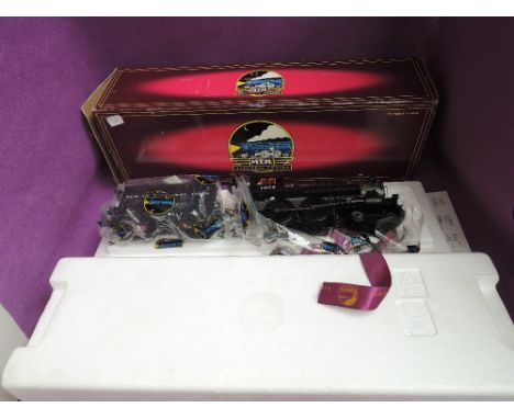A MTH 0 gauge New York Central Lines 4-4-0 steam loco &amp; tender 1003, in original box 20-3154-2