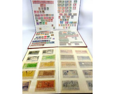 Three Compass stock books of Victoria to QEll mint & used All World stamps   Condition Report   Click here for further images