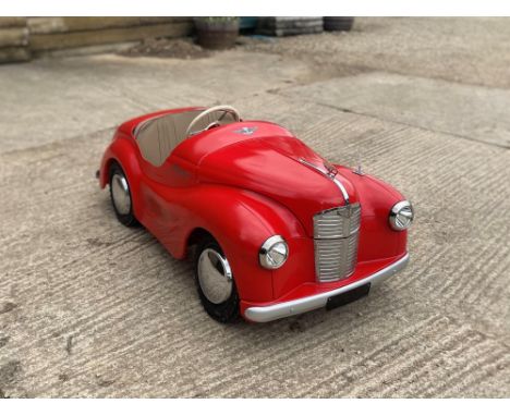 In need of a few finishing touches then ready for the Settrington Cup at Goodwood Race Revival. This Signal Red example is al