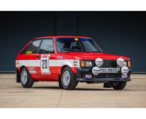 Superbly presented as it was in period, this Talbot Sunbeam Ti was Colin McRae's first rally car, and where it all began. For