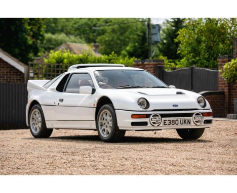 One of the incredibly rare factory 350bhp examples, one owner from new and only 6,180 miles. Possibly the ultimate RS200.The 