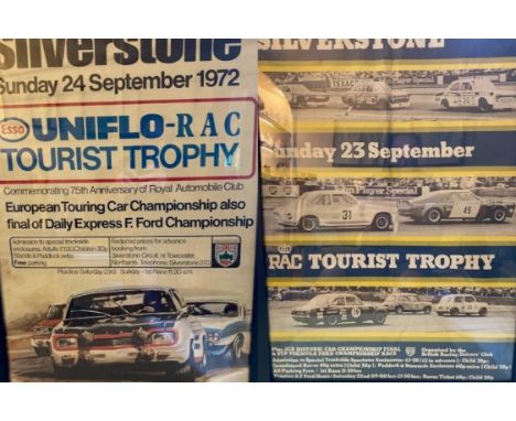 Dating from 1972 and 1973 when entry tickets were £1 for adults and 30p for children!1973 RAC Tourist Trophy organised by the