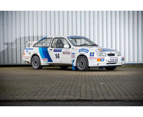  Ex-Gwyndaf Evans and Bertie Fisher, probably the most successful 'Group N' Sierra Cosworth in British rallying history.At it