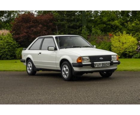 An iconic 1980s hot hatch with just one keeper from new and less than 1,000 miles. Surely the lowest-mileage XR3 left?No one 